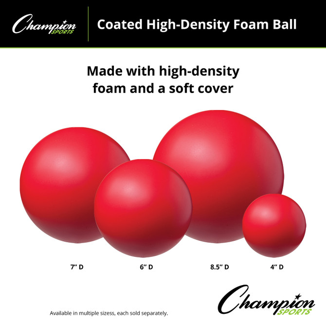 High Density Foam Balls Assorted Sizes Lifestyle (HD Series)