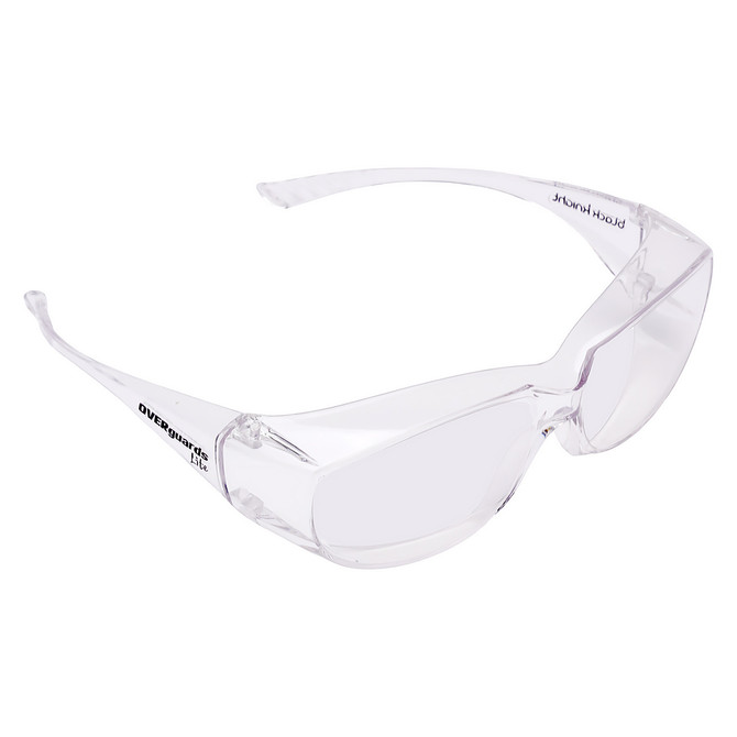 Black Knight Overguard Eyewear Institutional Clear Black Eyeguard