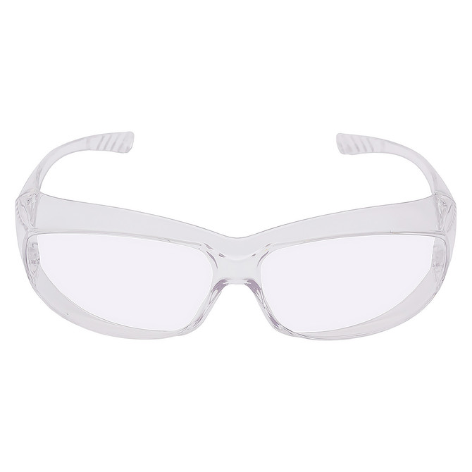Black Knight Overguard Eyewear Institutional Clear Black Eyeguard