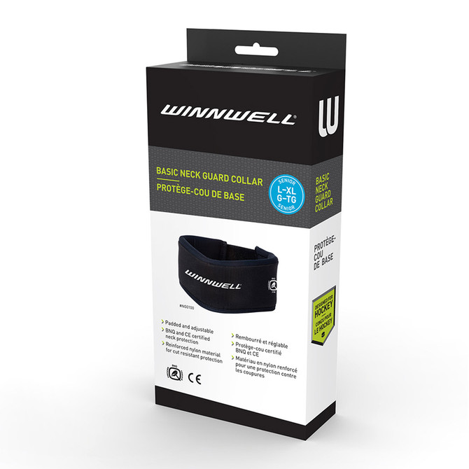 Winnwell Hockey Basic Neck Guard Collar - Senior (NG0100SR)