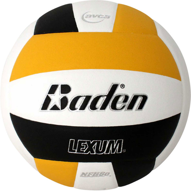 BADEN LEXUM Composite Volleyball - BLACK/WH/YELLOW (VX450C-223)