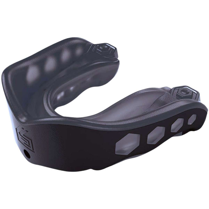 Gel Max Bl/BLACK Adult Mouthguard (moq 6) (SD6103A)
