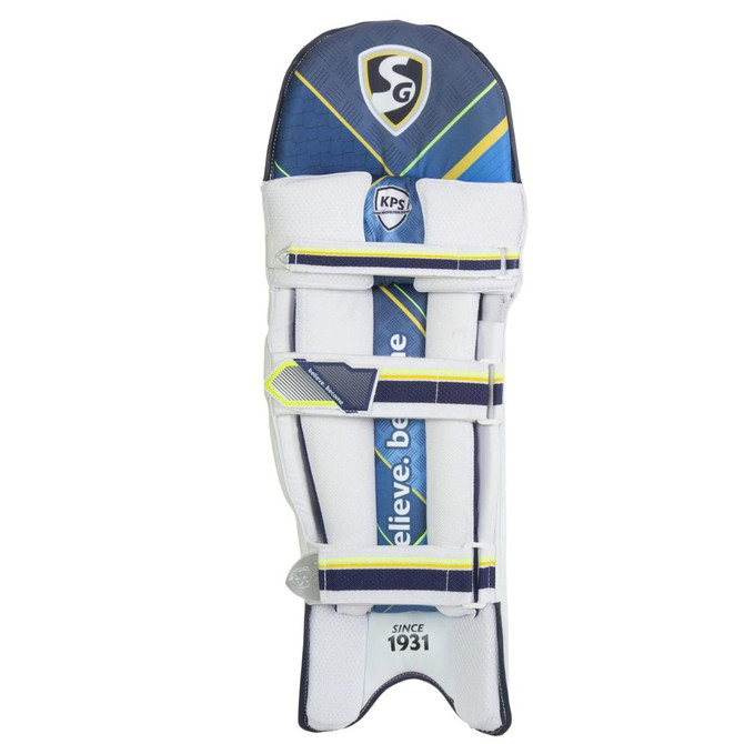 SG RSD Supalite Cricket Batting Leg guard (Batting Pad) - White (CPAD28)