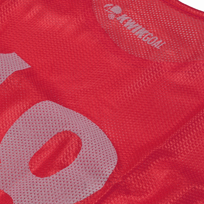 Kwik Goal Adult - Red - Set of 18 Pinnies