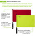 Linesman's flag set