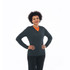 Cobmex Women's Cashmere V-Neck Long Sleeve Sweater