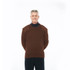 Cobmex Men's Crew Neck Rib Commando Sweater with Velcro Epaulettes (CX-8083)