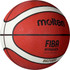 Molten BG2000 FIBA Approved 2-Tone Rubber Basketball - Size 5 - Angle View