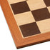 Deluxe wood chess board only - close up