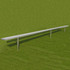 7' 6" Spectator Bench without Back, Inground (G.BE08IG)