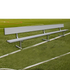 15 inch Spectator Bench With Back, Portable