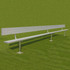 21-Foot Spectator Bench with Back (G.BE21IGWB)