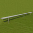 27' Spectator Bench Without Back, Inground (G.BE27IG)