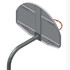 3-1/2" O.D. Unbraced Gooseneck Post with 3' Extension (G.GNA35)