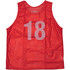 Kwik Goal Adult Set of 18 Pinnies - Red - Single Vest View