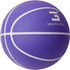 Rubber Basketball - Purple - Size 5 - Angle View