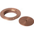 Floating Floor Socket Lid 4 11/16 inch - Lid Separated