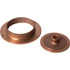 Floating Floor Socket Lid 4 11/16 inch - Bottom View