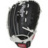 Rawlings Shut Out Series 13" Softball Glove (RHT), BK/ (RSO130BW)
