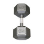 Cast Iron Hexagon dumbell - 60 lbs