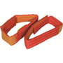 Ankle Straps - orange (set of 2) Made of strong -  easy to clean -  foam filled nylon