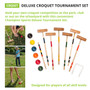 Tournament Series Croquet Set - features