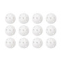 9" White Plastic Seamless Whiffle Ball Sold as a Dozen (TBB591)