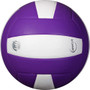 Baden Composite Volleyball - Purple/White - Top View