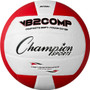 Official Size Composite Volleyball - Red - Front View