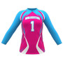AthElite Girls Attack Long Sleeve Voolleyball Jersey (AE-VB-JSY-132