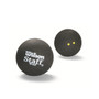 Wilson Double Yellow Squash Balls-Sleeve of 2 balls (T6191-SL)