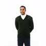 Cobmex Men's V-Neck Rib “Commando” Sweater with Velcro Epaulets (CX-8081)