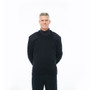 Cobmex Men's Crew Neck Rib Commando Sweater with Velcro Epaulettes (CX-8083)