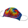 AK Adult Large Reusable Fabric Face Mask - Psychedelic Tie Dye