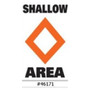 Marker Buoy Label - Shallow Area