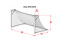 Evolution Net, 8H X 24W X 3D X 8 1/2B, 120MM Square Mesh, HTPP, Solid Braid Knotless (3B2162)