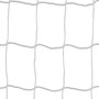 Kwik Goal Soccer Net 2.4mm (4.5'x9'x0'x4.5') White 120mm Mesh (3B7222)