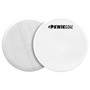 Kwik Goal Flat Round Markers (10/Pack) WHITE (16A2902)