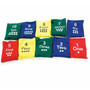 Cloth Numbered Bean Bags Set (PBBRS)