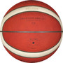 Molten BG5000 FIBA Approved 2-Tone Top Grain Leather Basketball - Size 6 - Bottom View