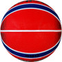 Molten BGRX Premium Rubber Basketball - Red/Blue - Size 6 (28.5") - Top View
