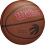 Toronto Raptors Composite Leather Basketball - Size 7 - Right Angle View