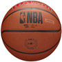 Toronto Raptors Composite Leather Basketball - Size 7 - Bottom