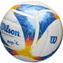 Wilson AVP SPLATTER Recreational Volleyball, Blue / Multi
