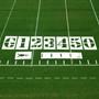 Fisher Football Pro Style Field Stencil - Directional Arrow Only (4600DA) 