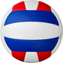 Composite Volleyball RED/WHITE/BLUE - Top View