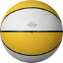 Baden Two-Tone Rubber Basketball Yellow/White - Size 6 - Bottom
 View (28.5") (BR6-705)