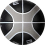 Molten BGRX Premium Rubber Basketball - Black/Silver - Size 6 - Side View