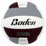 Baden Composite Volleyball - Maroon/White/Grey (VX450C-234)