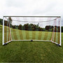 Kwik Goal Soccer Net 4mm - White/Red Mesh - main view
